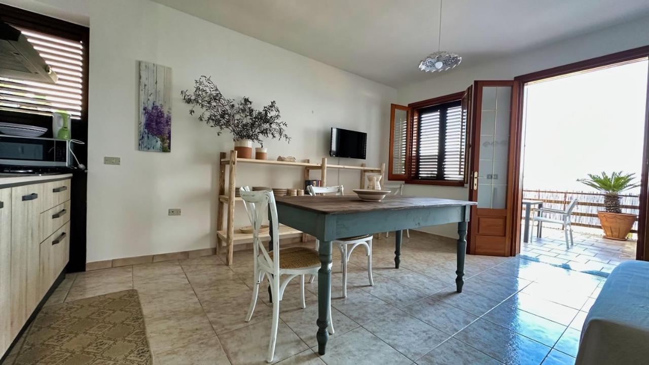 Marina Di Andrano - Alisso, Casa Vista Mare Con Parcheggio Privato E Wifi Villa Ngoại thất bức ảnh